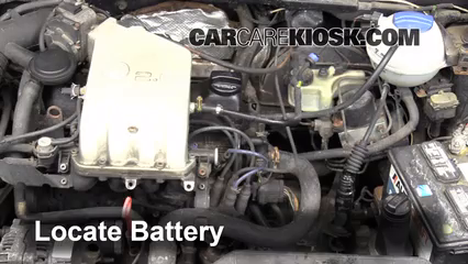 1997 Volkswagen Golf GTI 2.0L 4 Cyl. Battery Replace